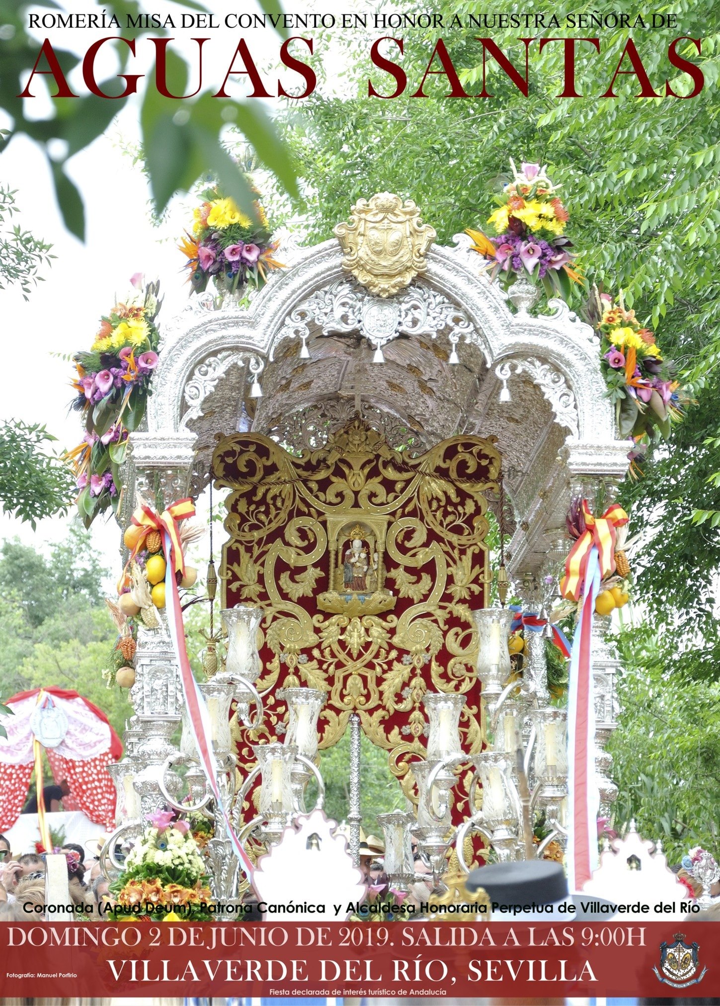 Romería de la Virgen de Aguas Santas Coronada 2019 Villaverde del Río